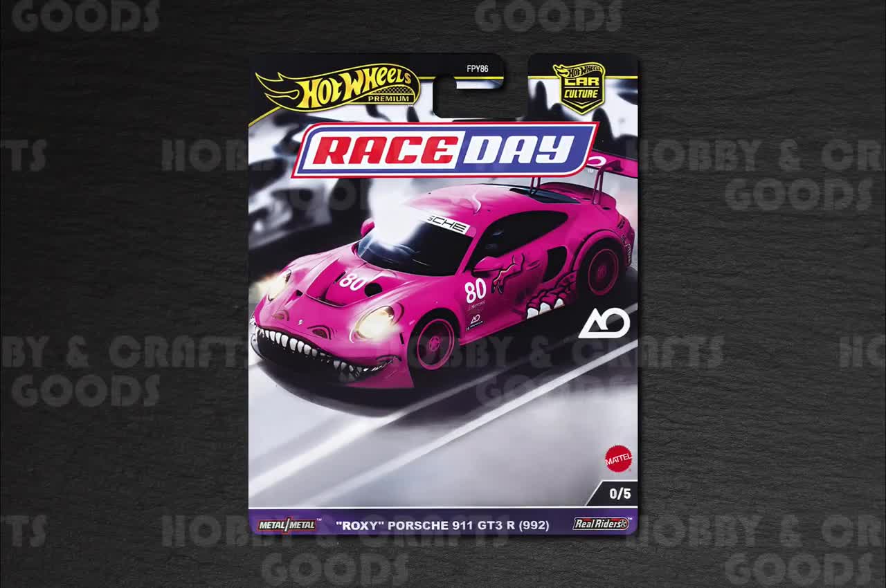 Custom Porsche 911 GT3 R Card: Roxy Chase Packaging (digital