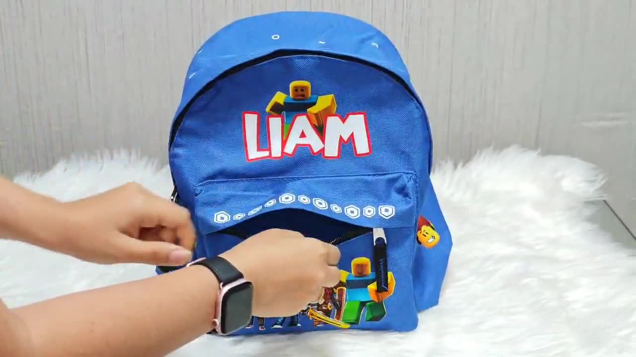 Zainetto personalizzato per bambini, zaino personalizzato per bambini per ragazzi e ragazze, simpatico cartone animato unicorno su un prato zaino asilo scuola materna borsa da viaggio, Multicolore, M