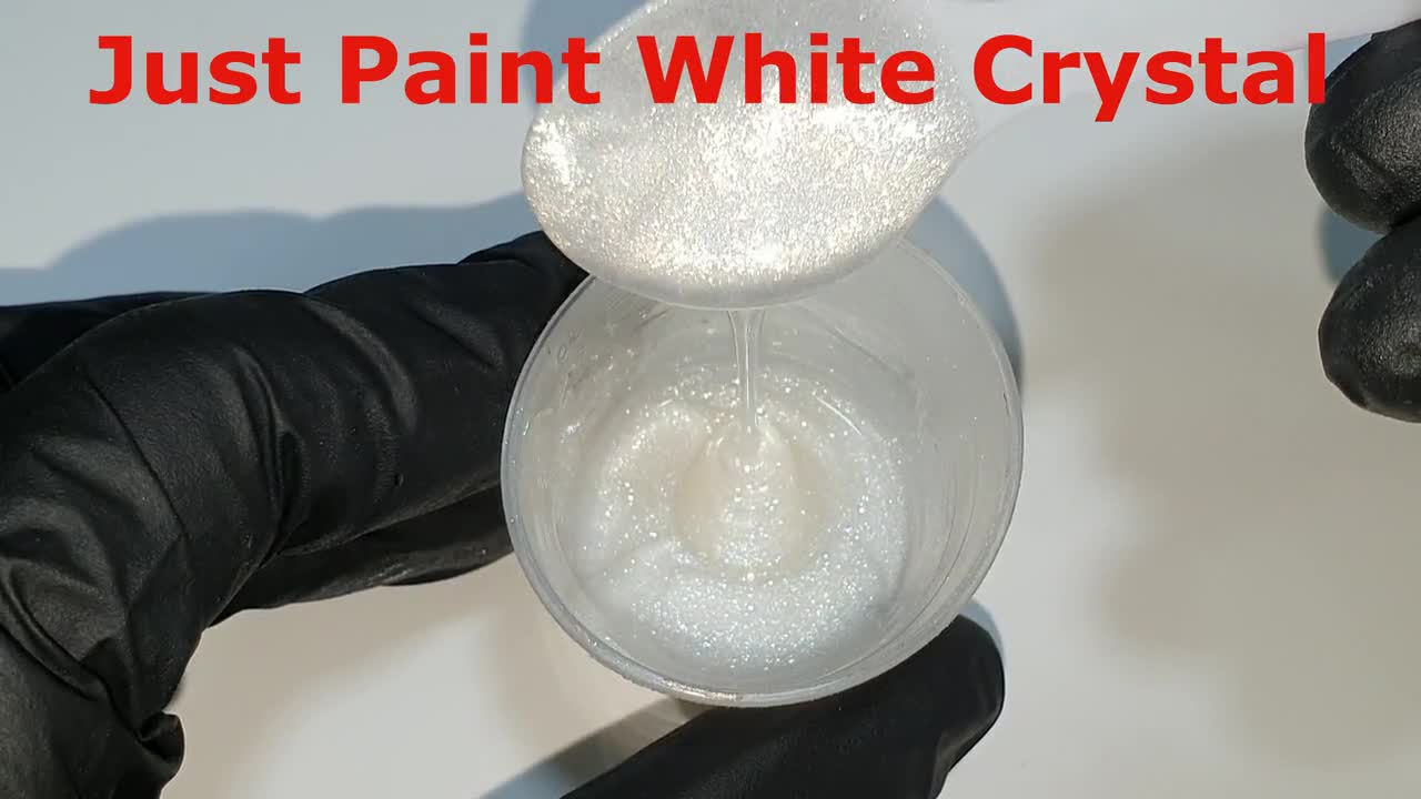 10g and 20g crystal White Mica Pigment Color 10g and 20g in Jars From just  Paint 