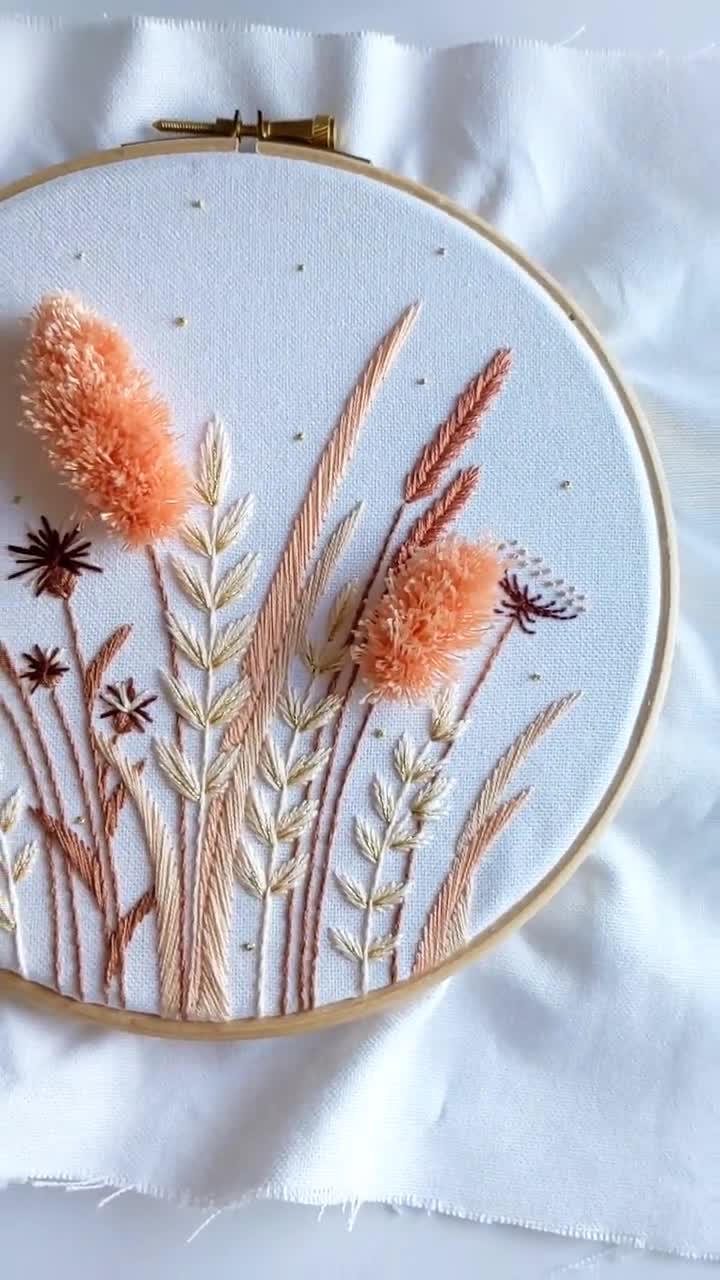 Meadow Flowers Embroidery Kit — Judith & Lily