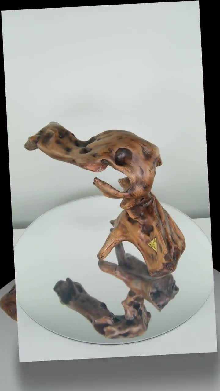 Aegean Driftwood Table Décor: Sanded Beeswax Sculpture - Etsy
