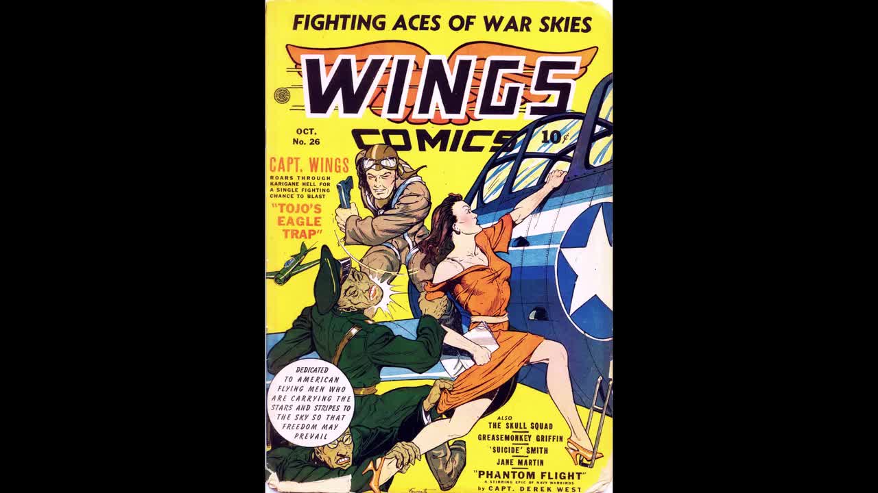 Wings Comics, WW2 Aviation, Dogfights, Air Adventures, Pilots Life, Vintage  Comics Digital Collection