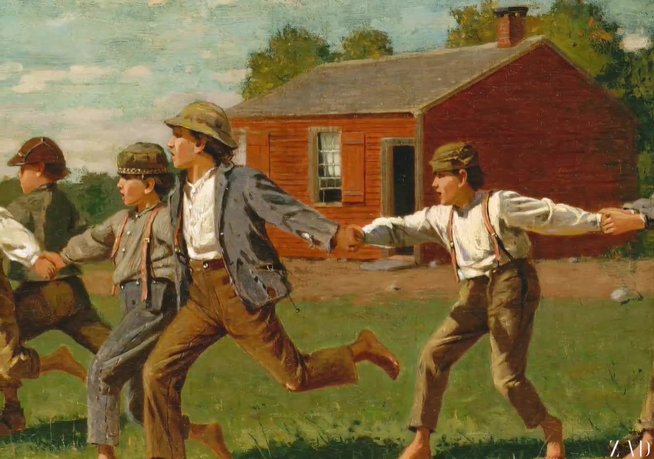 Winslow Homer, Snap the Whip, American