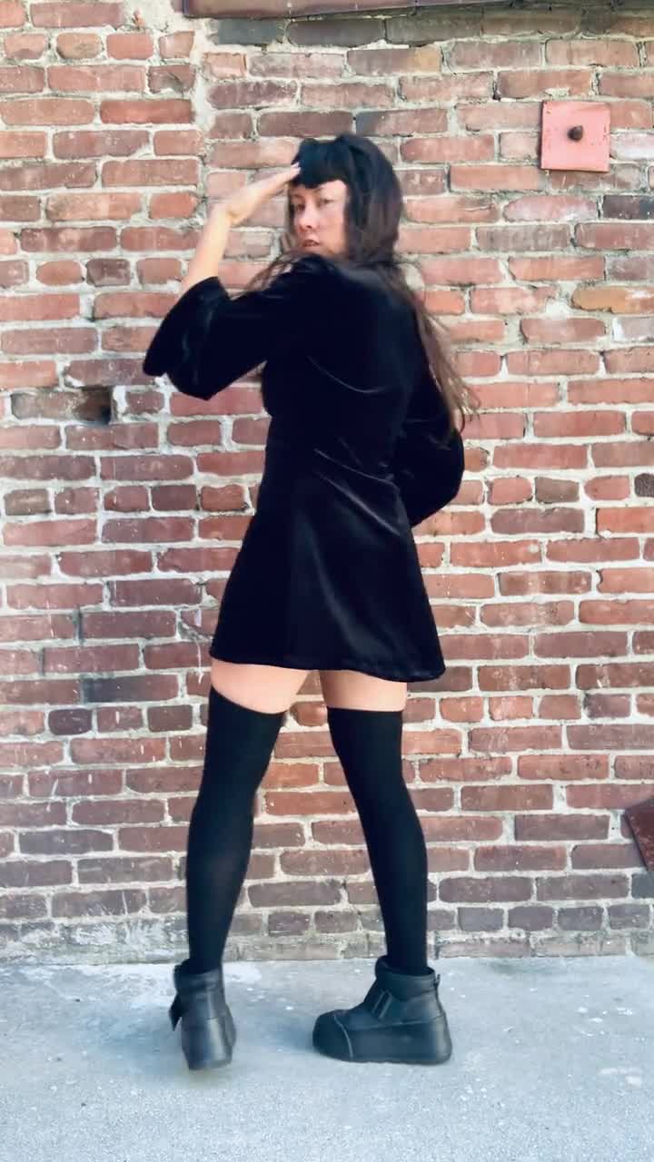 Black Velvet Witchy Dress - Witch Minidress - Extra Small Medium Large Plus  Custom - Sixties Mod Goth Dress - XXS XS S M L XL 2XL 3XL 4XL