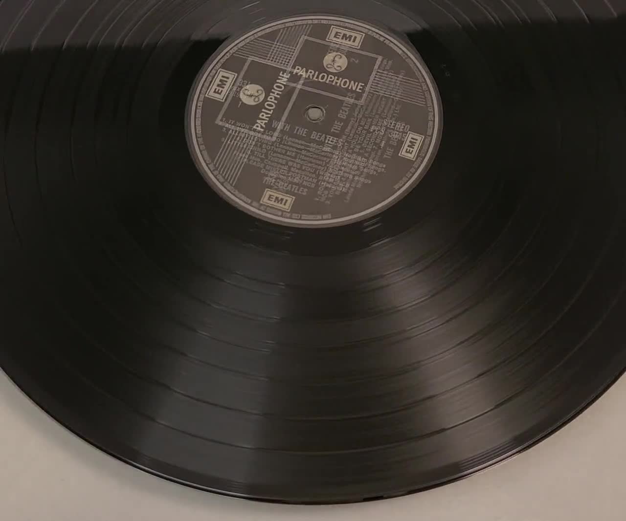 【LP】with the beatles parlophone pcs-3045 The Beatles Collection » With The Beatles, Parlophone, PCS 3045.