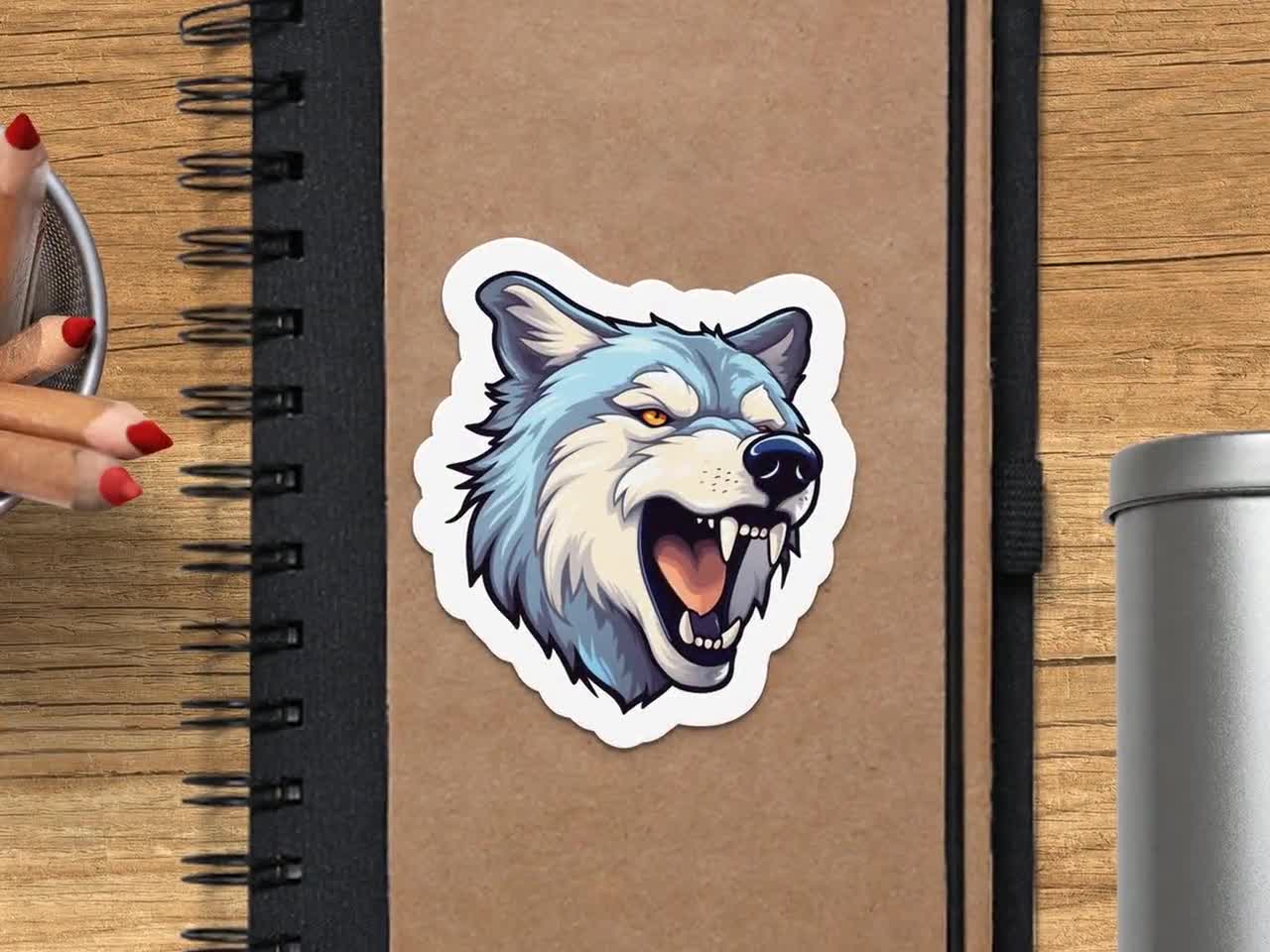 ハンドメイド　パステル　A4 狼 Wolf_Sticker_1_eypblx.jpg