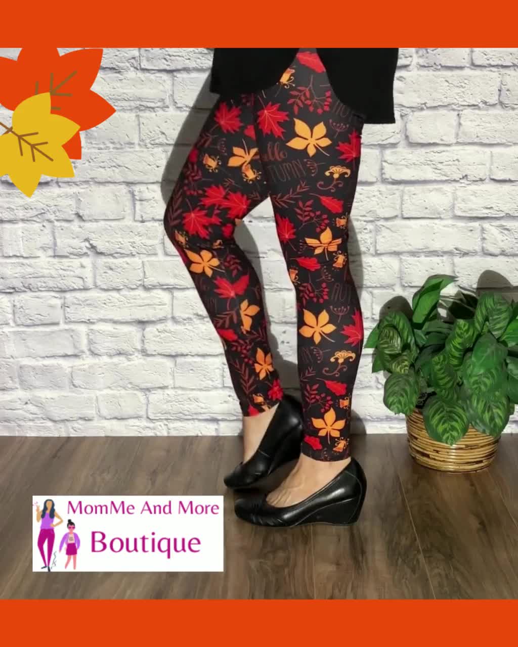 LulaRoe Floral Design Leggings Gorgeous Size TC Tall And Curvy