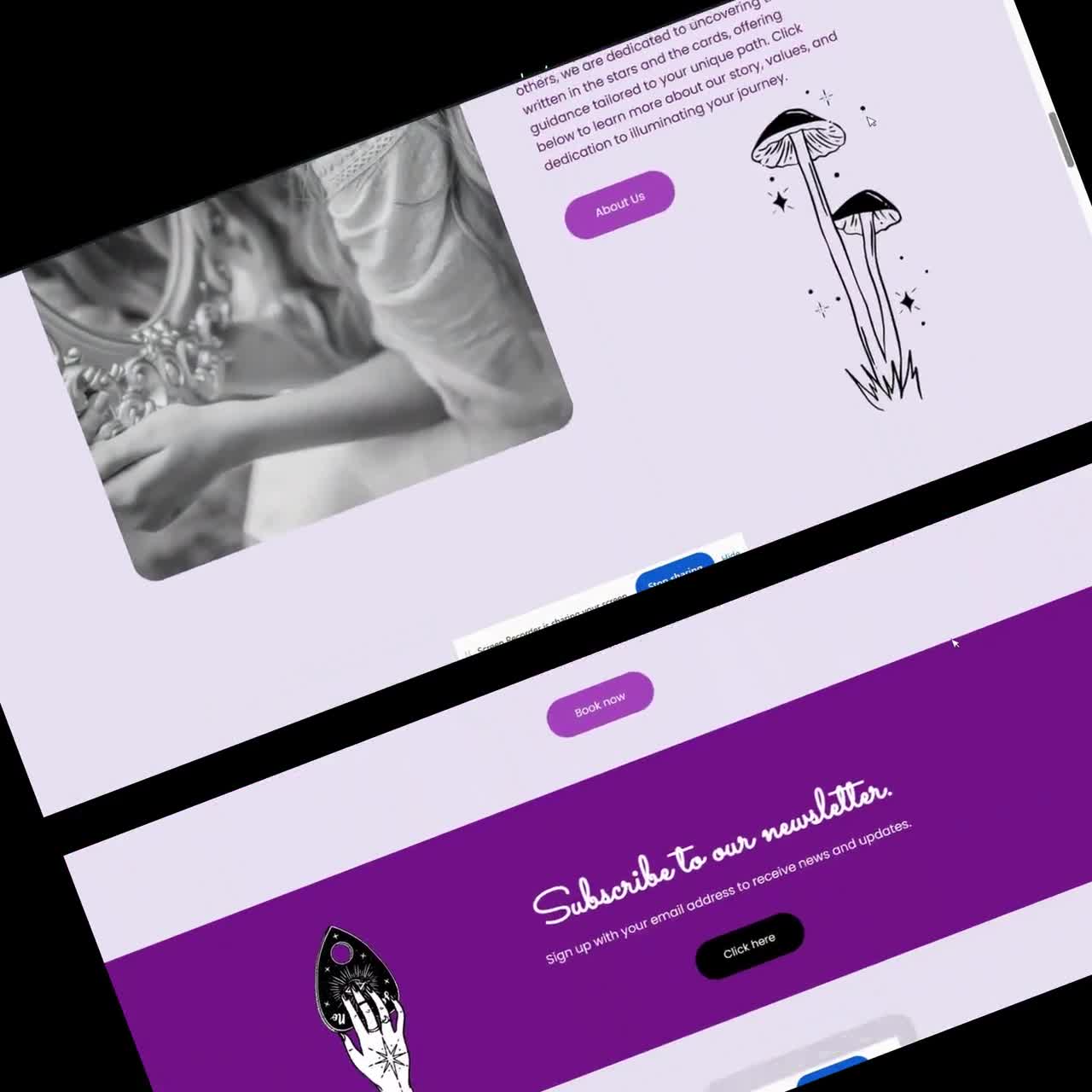 Spiritual Wordpress Template, Feminine Wordpress Theme, Ecommerce Website template, Mystical Astrology Elegant Tarot Blogger Template Design video poster