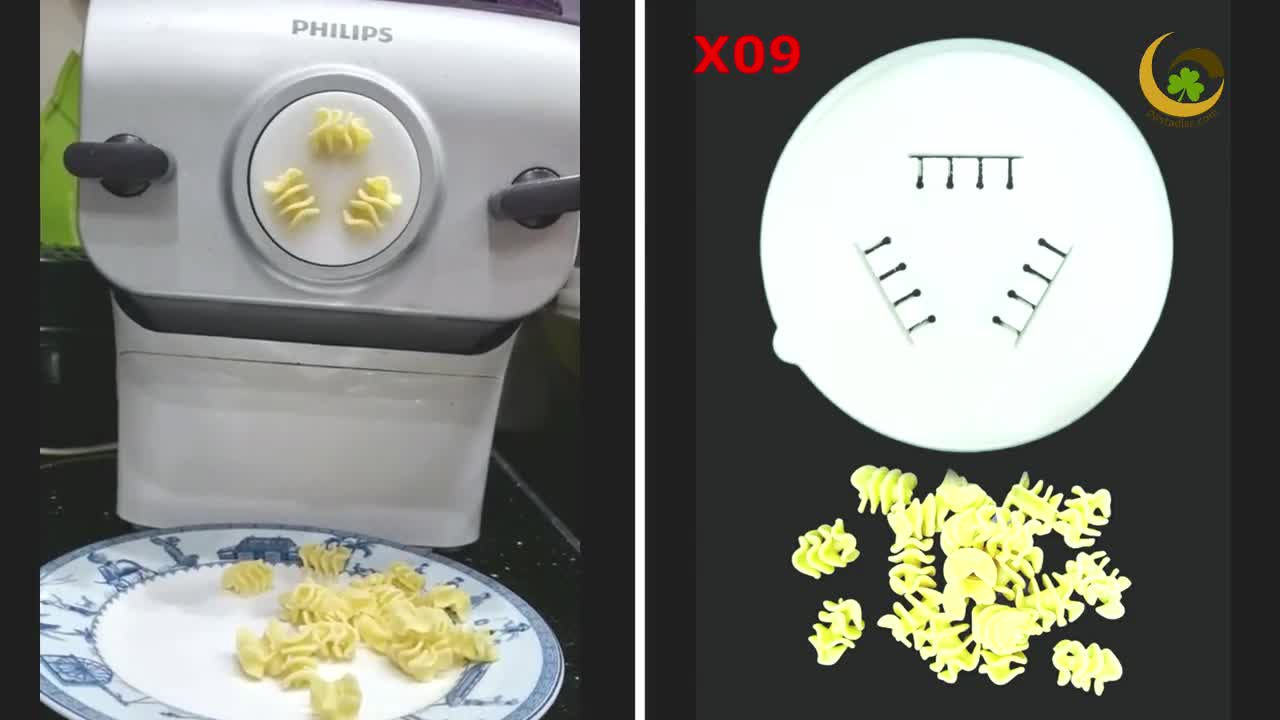 Philips Pasta Disc Fusilli 0.8mm 1mm Thick 