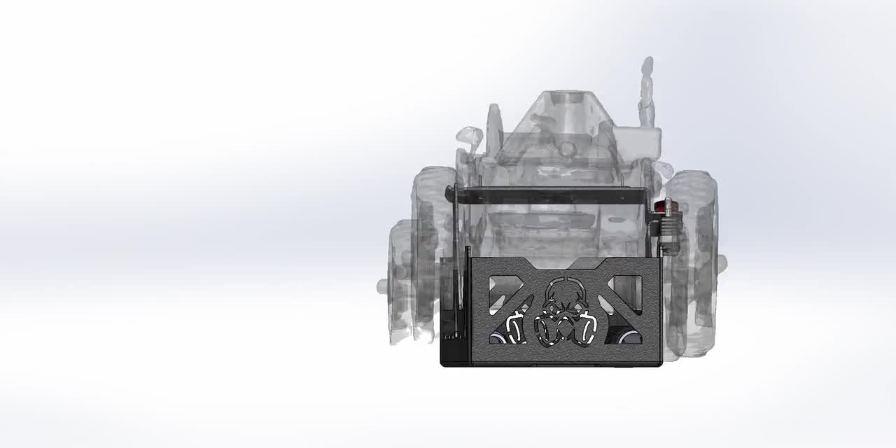 DIGITAL FILE - 3ton Badlands Offroad Jack Mount (dxf Files for CNC