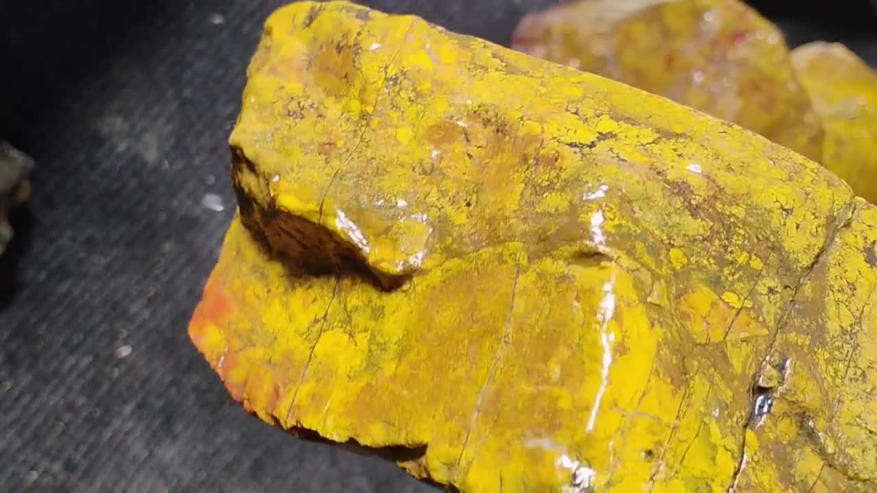 Yellow and Red Jasper - 8+lbs - Northern California, Mendocino