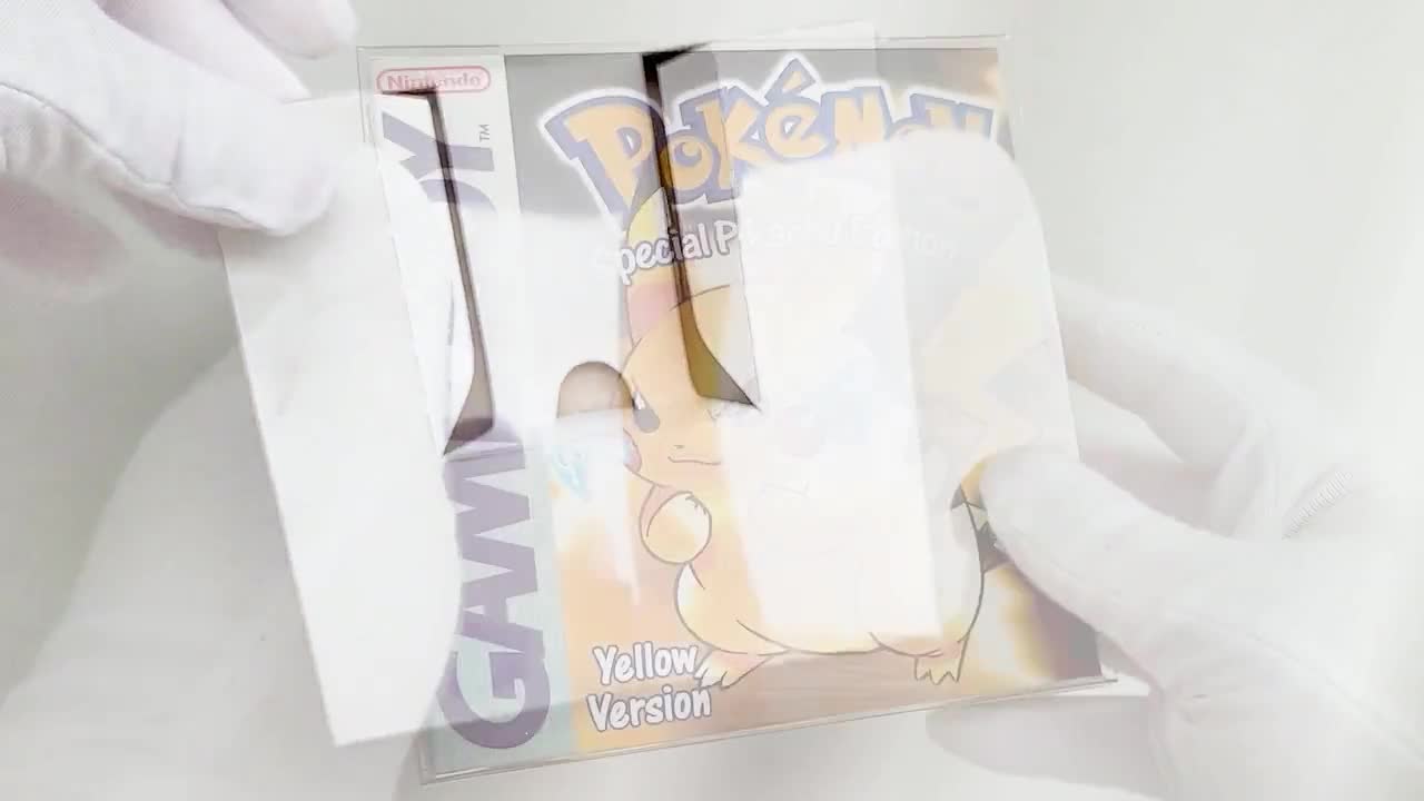 Viewing full size Pokemon Yellow box cover