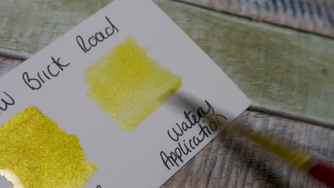 Fool's Gold Watercolor Paint Handmade Watercolors Metallic