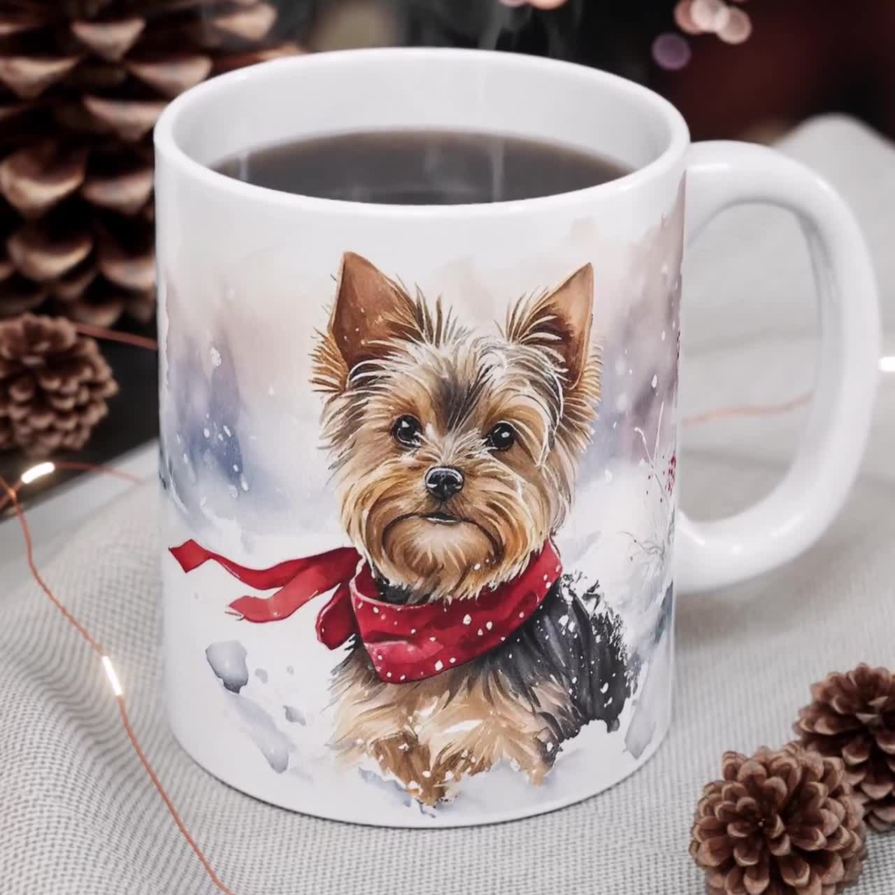 Biewer Terrier Holiday Mug Biewer Terrier Holiday Mug