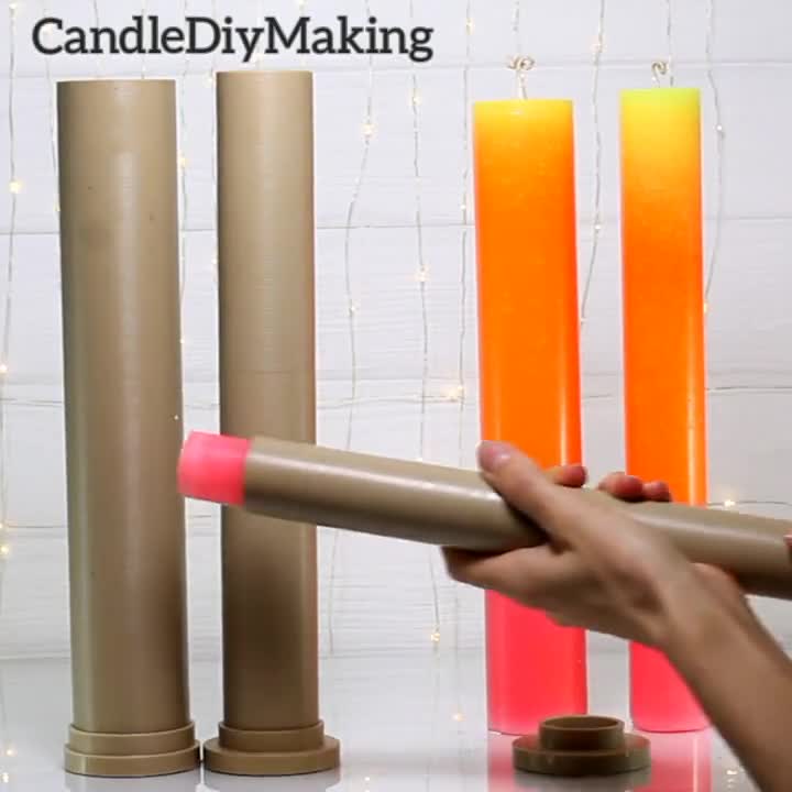 Candle Molds for Candle Making Diameter 3.9 10cm Cylinder Mold for Candles  