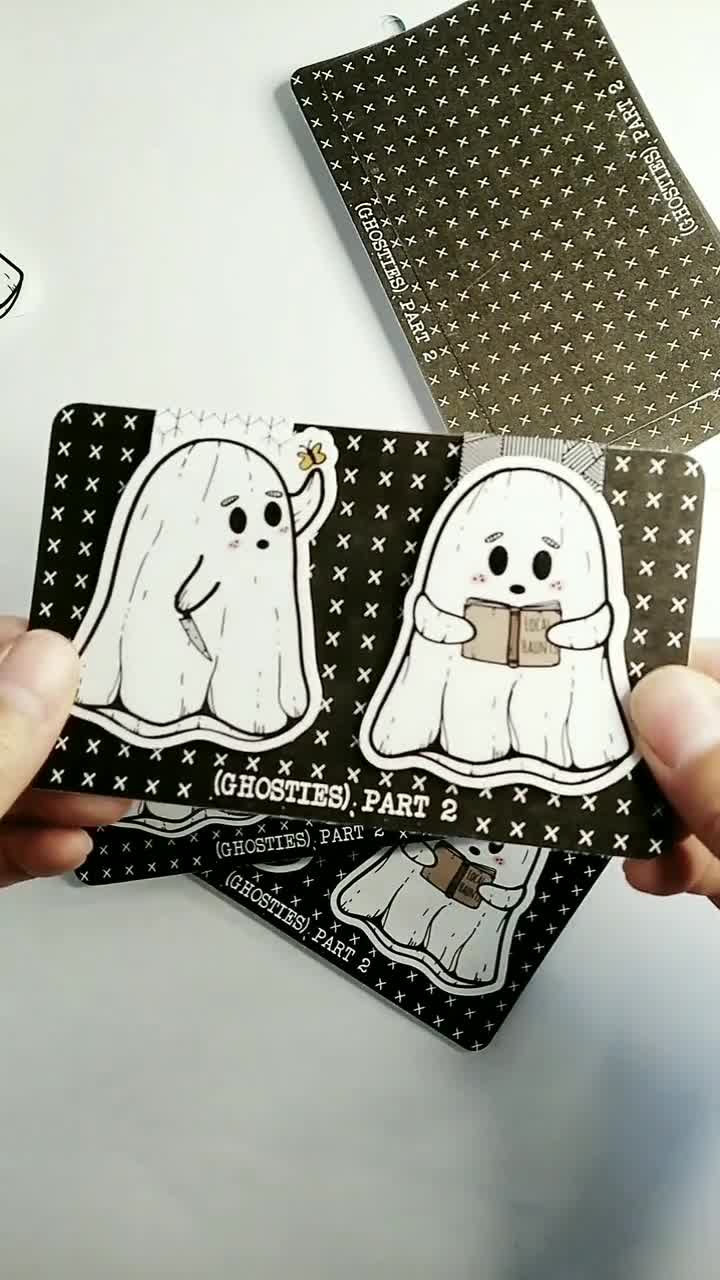 Ghost Magnetic Bookmark – ATUBOFPRINTS