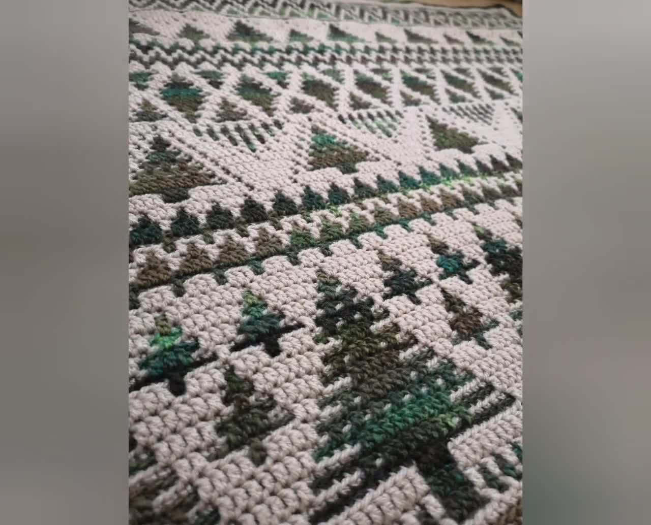 Mosaic Crochet Pattern Christmas 