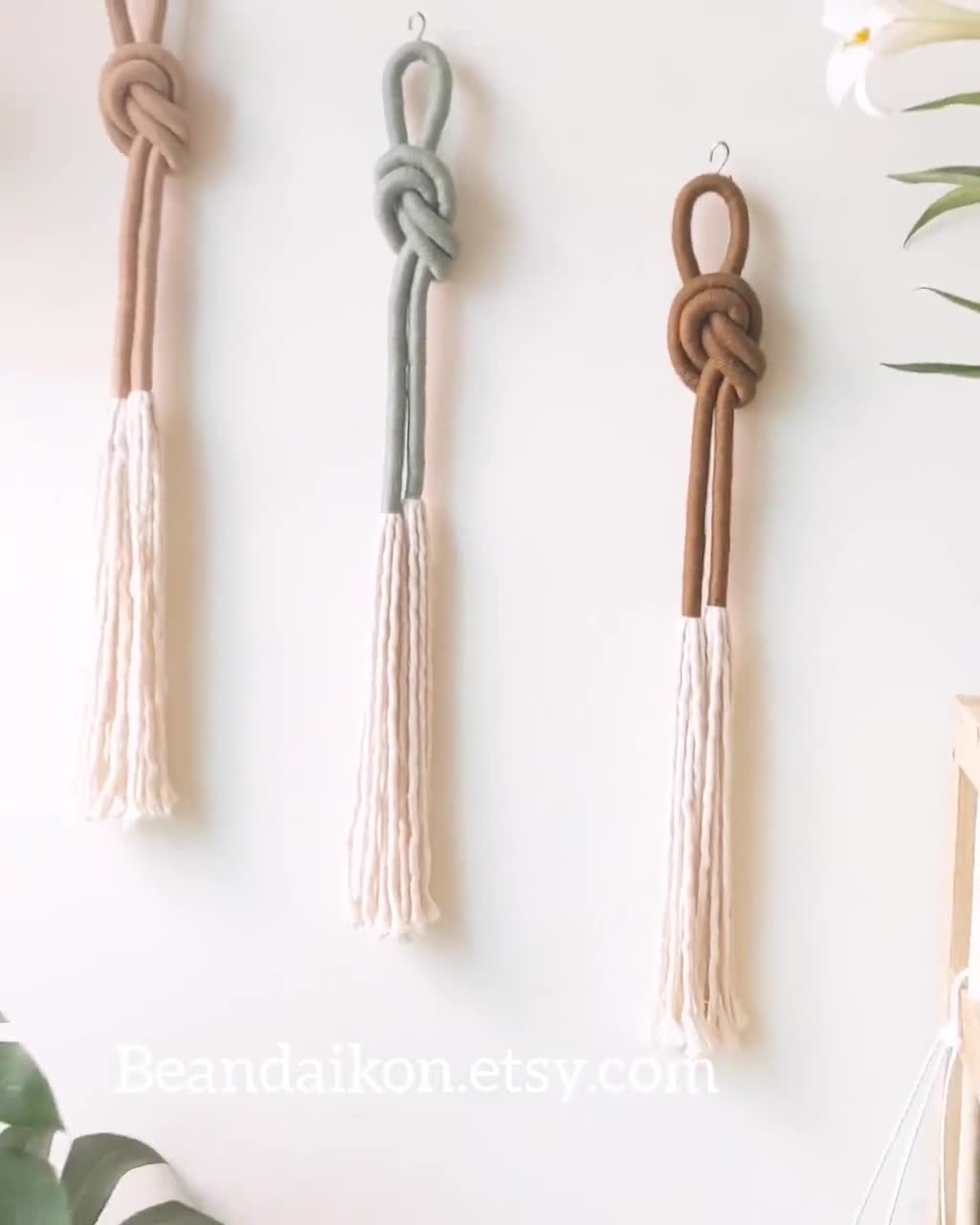 Handmade Wooden Hoop Wood Crafts With Hanging Rope Diy Wood - Temu