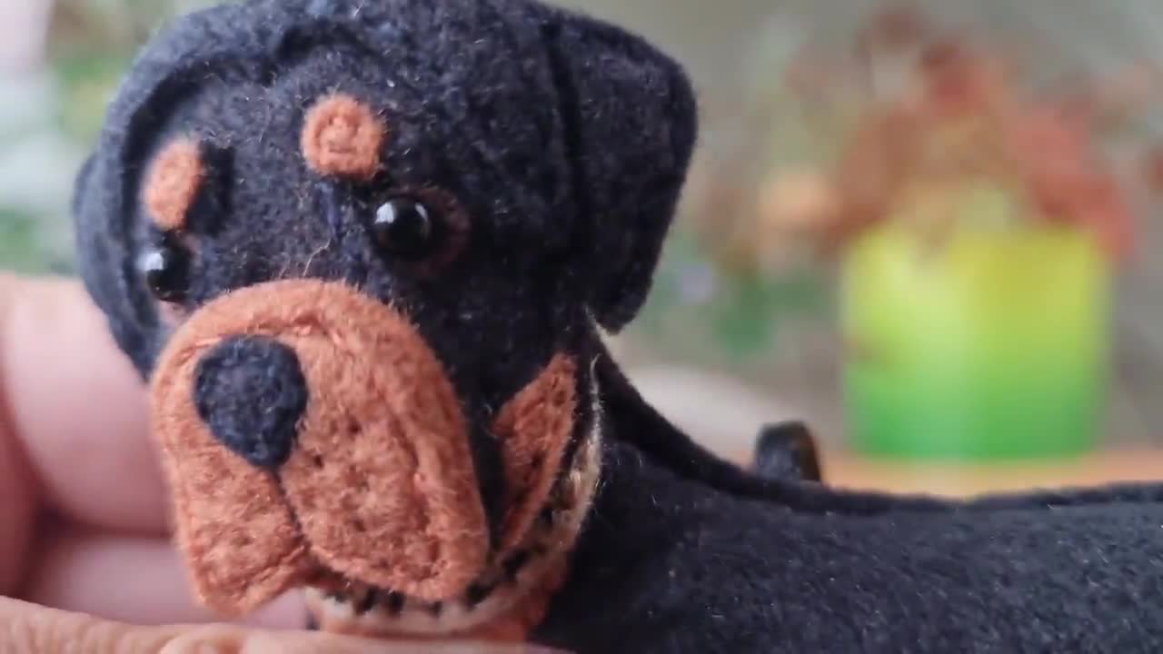 Decoración Juguetes Para Cachorros Rottweiler Uds Simulación De