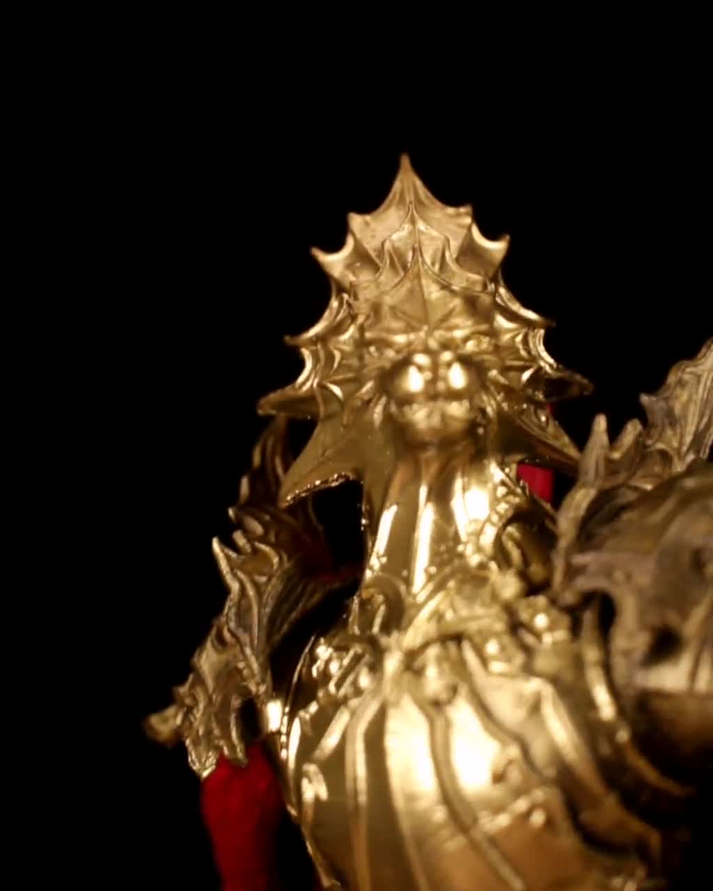 ダークソウル 竜狩りオーンスタイン ブロンズ フィギュア 置物