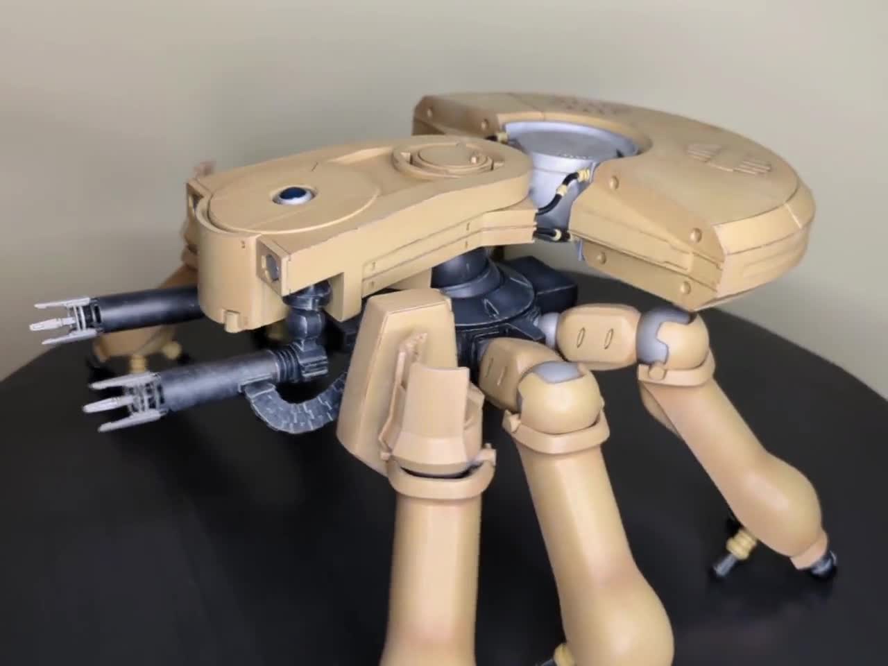 Limited Edition Collectible Figure of Spider Tank R3000