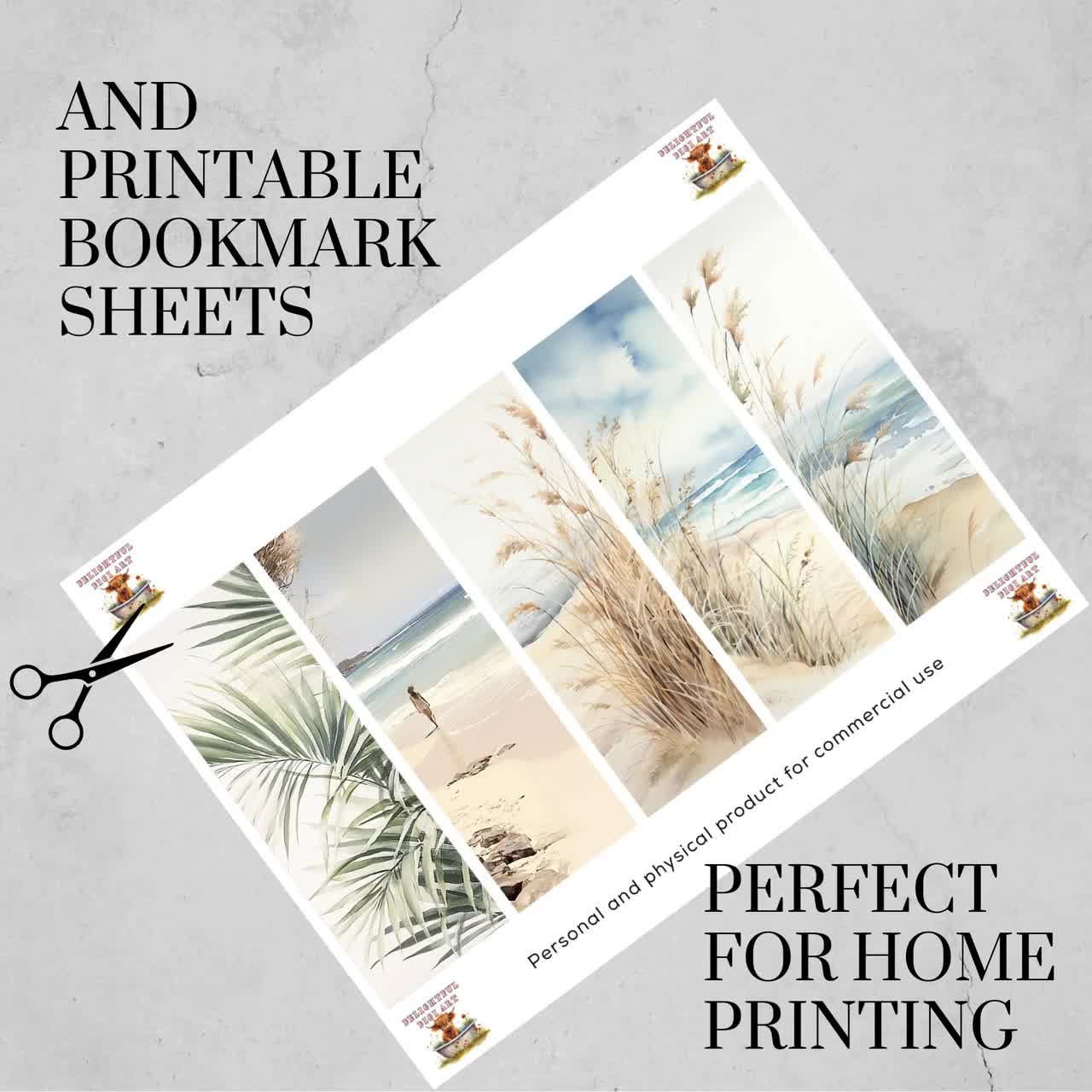 12 Birth Month Flower Printable Bookmarks | Digital Download JPG Bookmark  Sheets | PNG bookmark sublimation| Floral bookmark set| Fussy Cuts