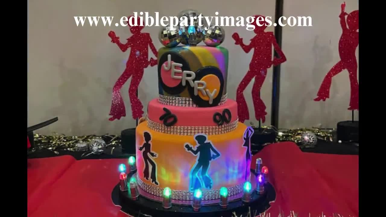 Edible Picture Strips for the Sides of a Cake. Photo Film Strips Frosting  Sheet, Photograph Strip for Heart Cake, Custom Pictures No Cutting 