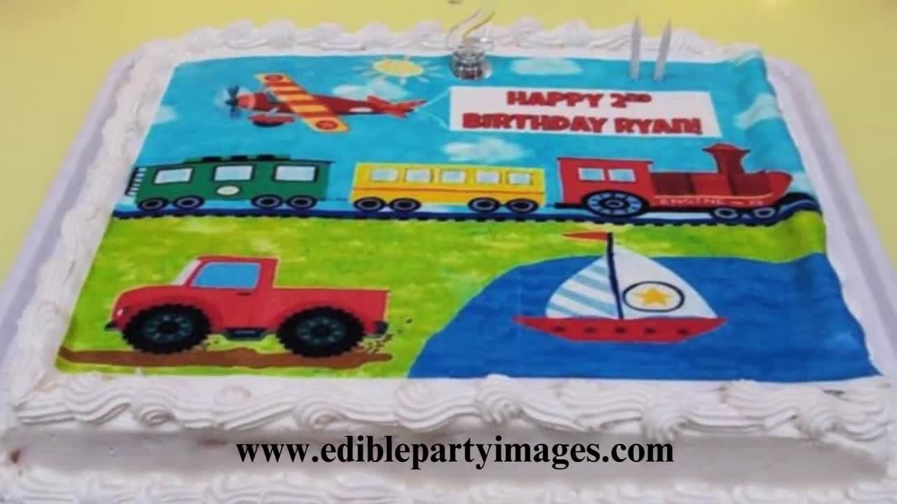 Transport Vehicles | Cake Together | Birthday Cake Delivery - Cake Together