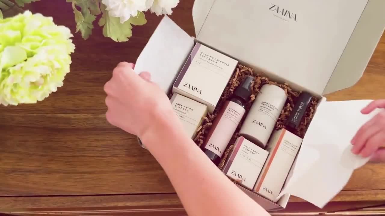 ZAAINA Self Care Package, Spa & Relaxation, Care Package Spa Gift