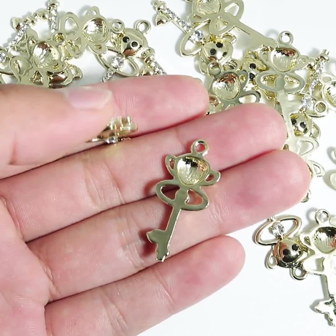 ファッション通販 安い Monkey Alloy Key Monkey Alloy Zinc - Glasses With Pendant アクセサリー