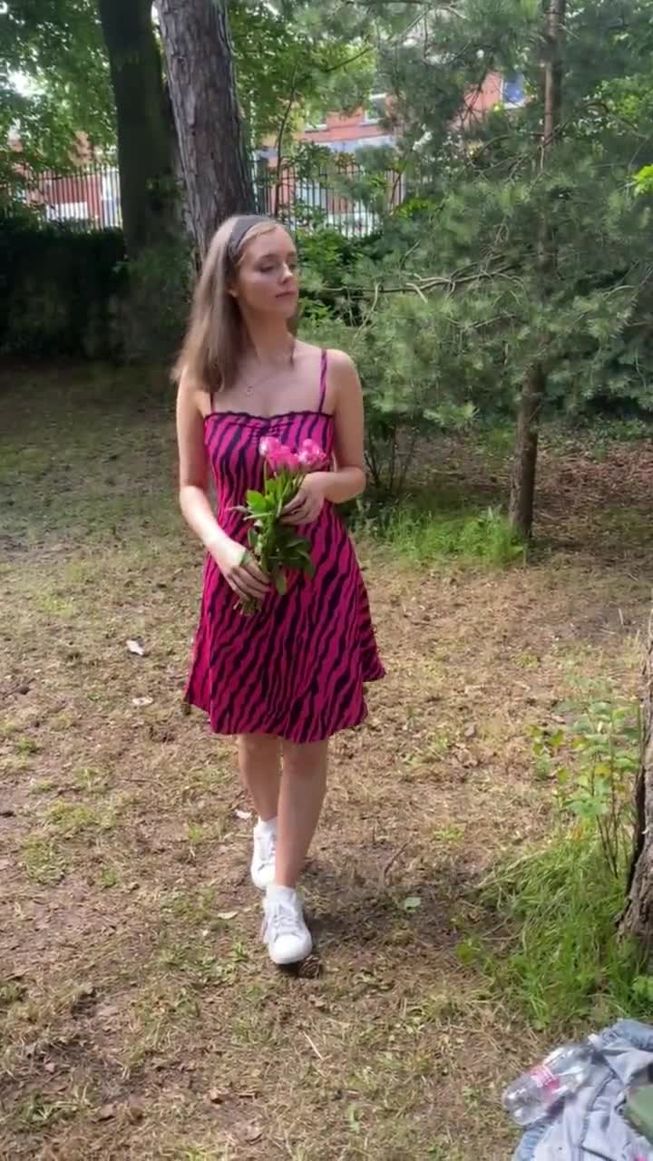 blue dress for baby girl Zebra Print & Hot Pink Dress main image 0