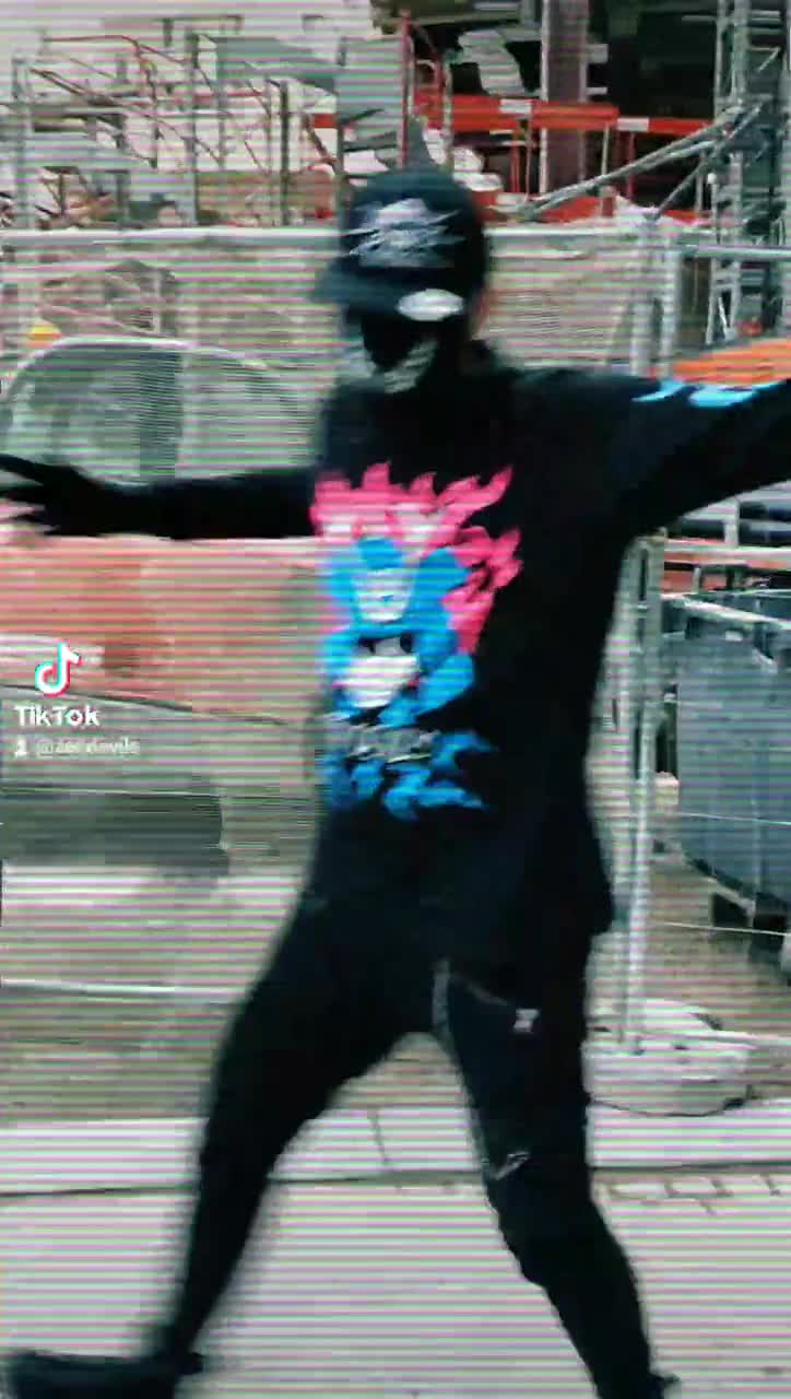 Zen Devils - Neon Samurai Long Sleeves T-shirt Snake Chains