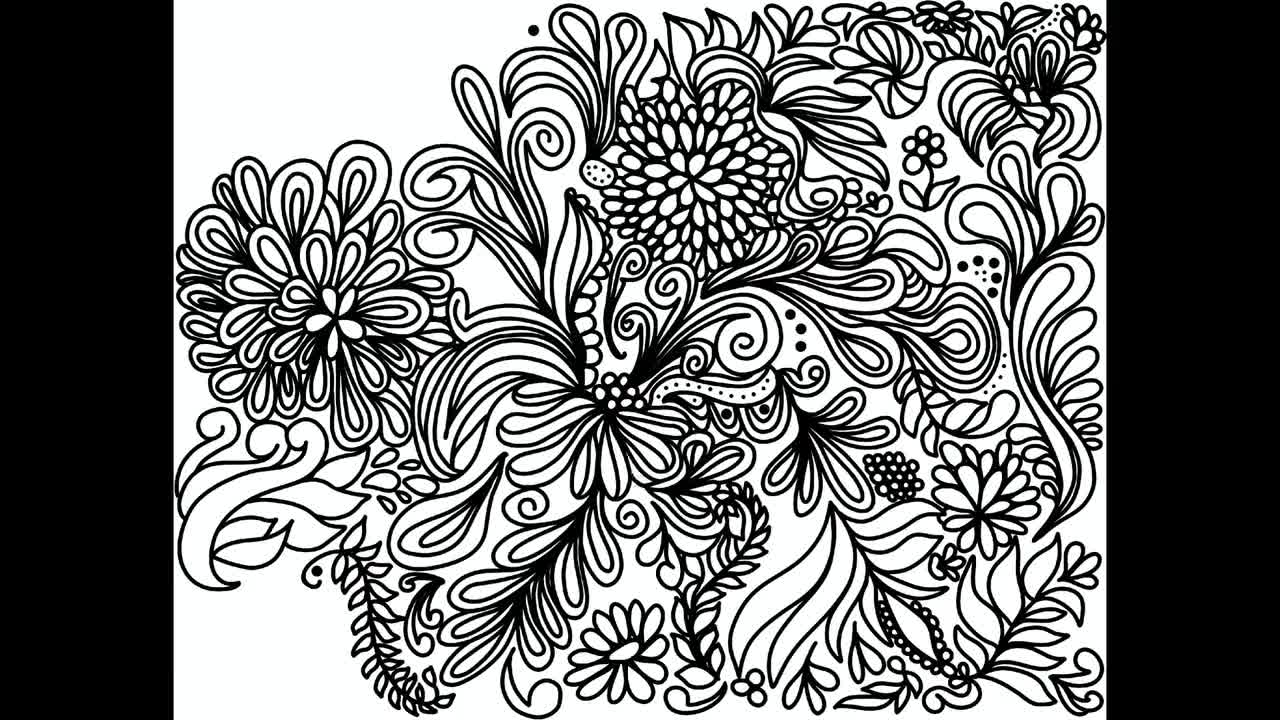 Zentangle Tile #1 Digital Art by Dr Farrah Zeba - Fine Art America