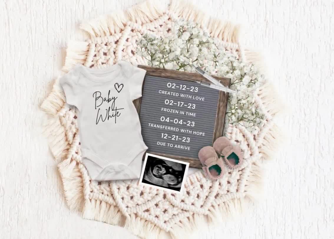 Tie Breaker Pregnancy Announcement Digital Boho Baby -   Digital baby  announcement, Pregnancy announcement, Baby announcement pictures