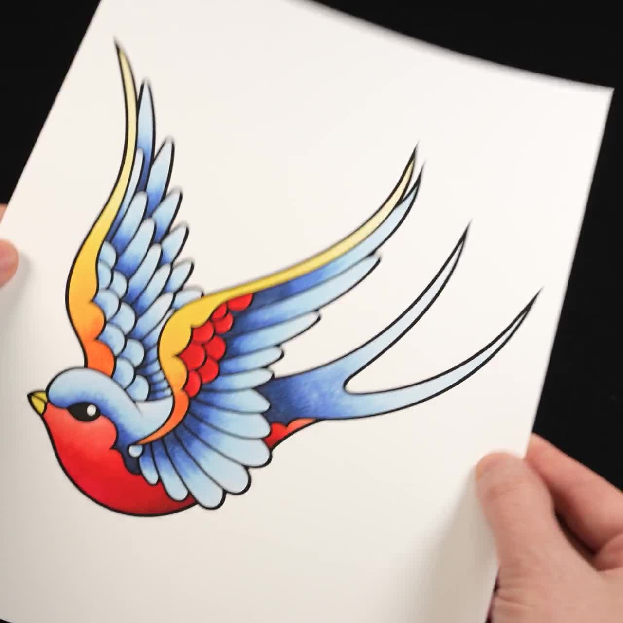 Swallow Tattoo Meaning & 55+ Creative Designs — InkMatch