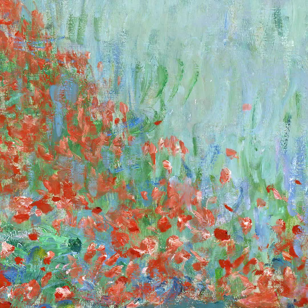 Claude Monet,poppy Field in a Hollow Near Giverny,,canvas Print