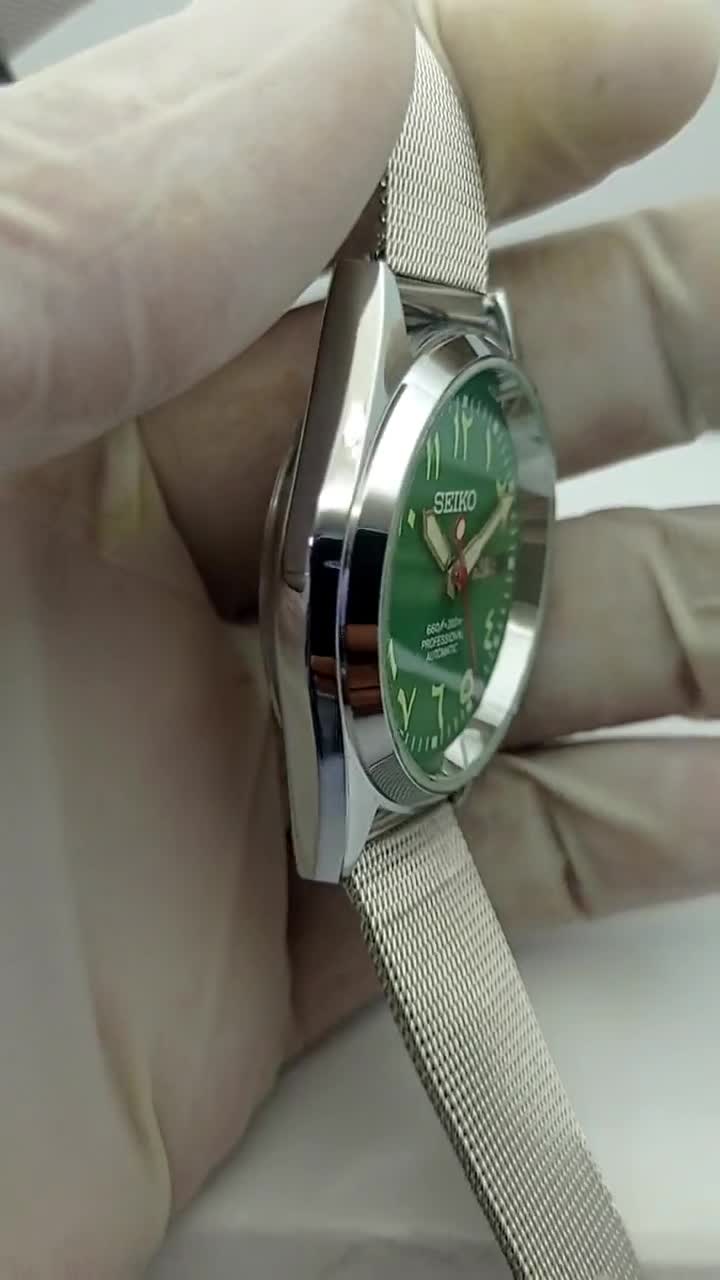 Vintage Refurbished Seiko Automatic 6309a Japan Mens Day/date