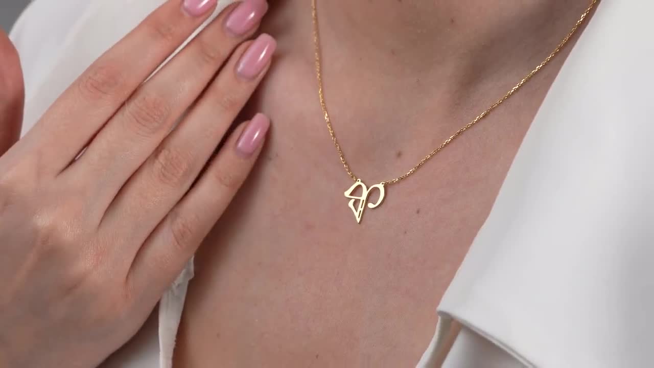 Cute Blackpink Heart Necklace, Minimalist Kpop Jewelry, Tiny