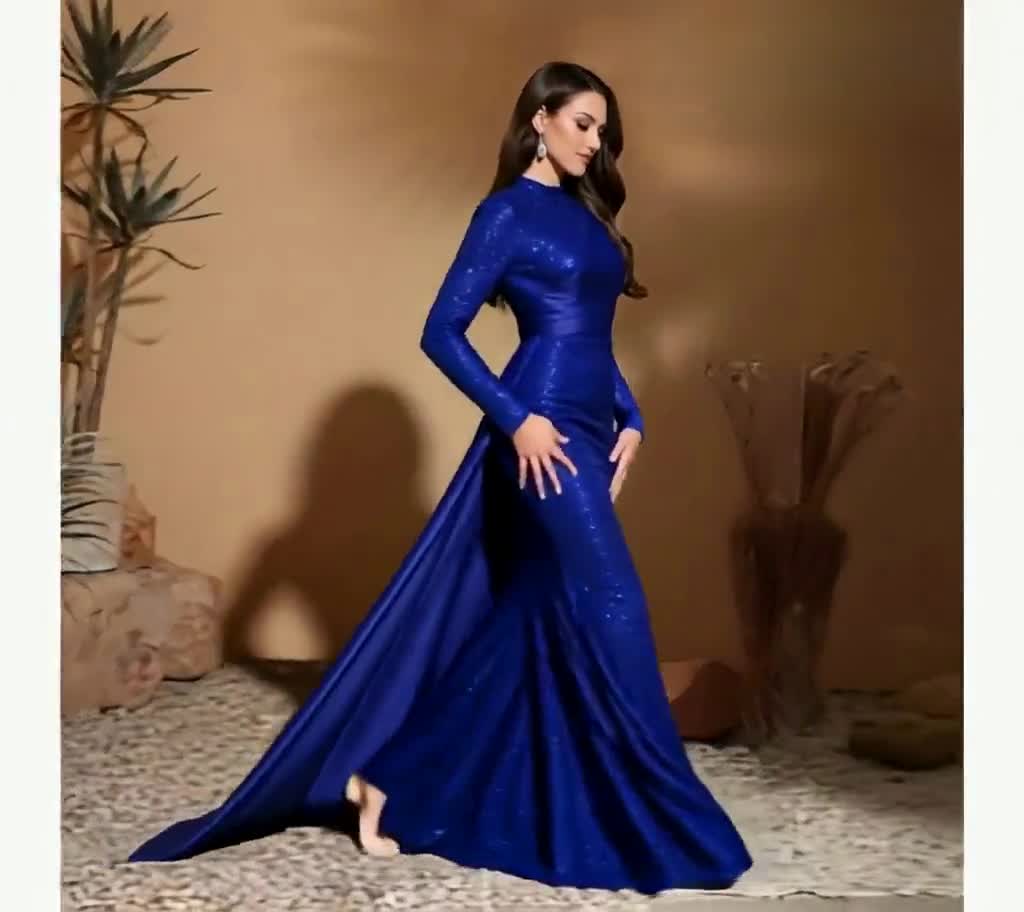 princess polly baby blue dress Women's Blue Formal Dresses & Evening Gowns main image 0