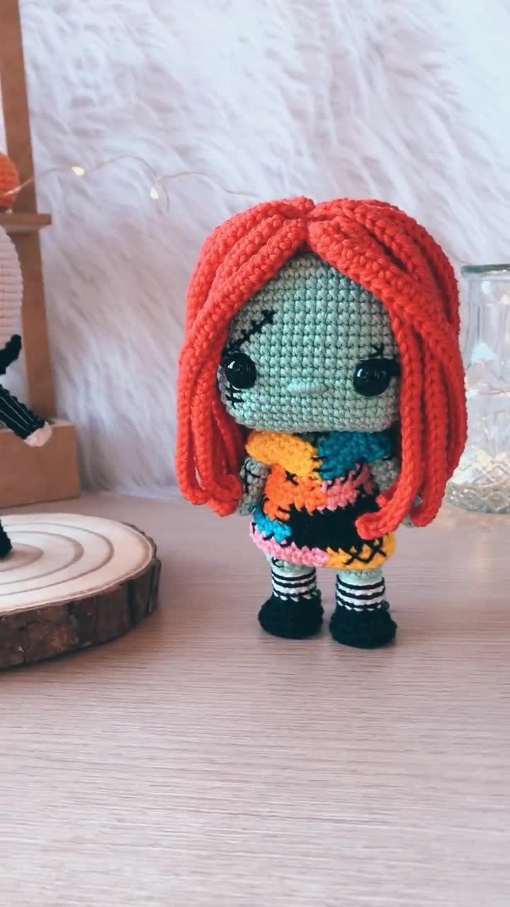 16” Sally Nightmare Before Christmas crochet Doll Amigurumi Large