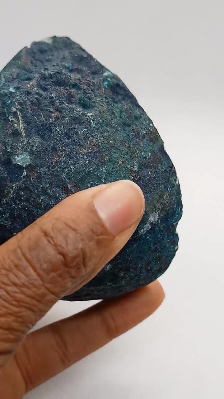 Teal AGATE Crystal Rock , RAW Agate Gemstone, LARGE Crystal Geode, Throat  Chakra Rock Healing Crystal, Crystal Home Decor 384g -  Canada