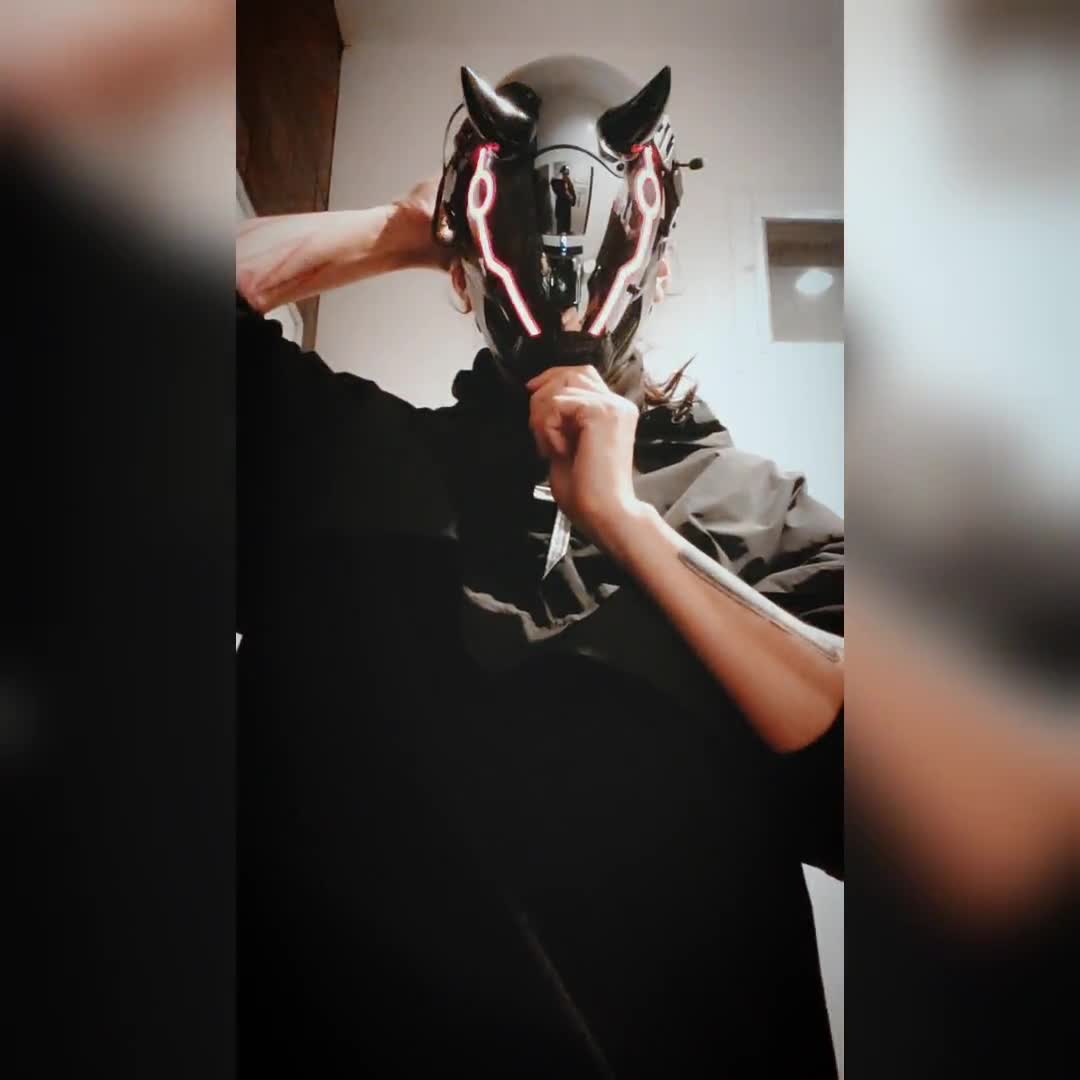 Maschera cyberpunk Maschera basata -  Italia