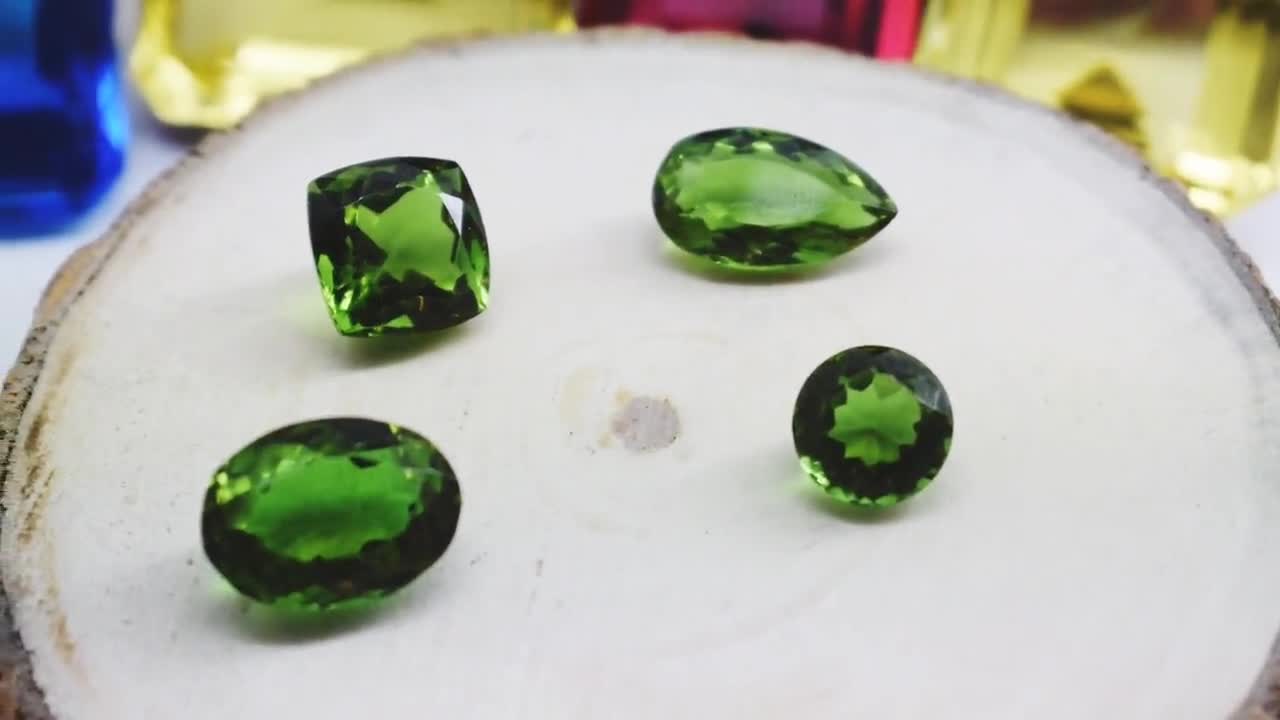 Alexandrite Naturelle 5 Carats – Coupe Carrée, Changement De Couleur, Certifiée GIR, Inde