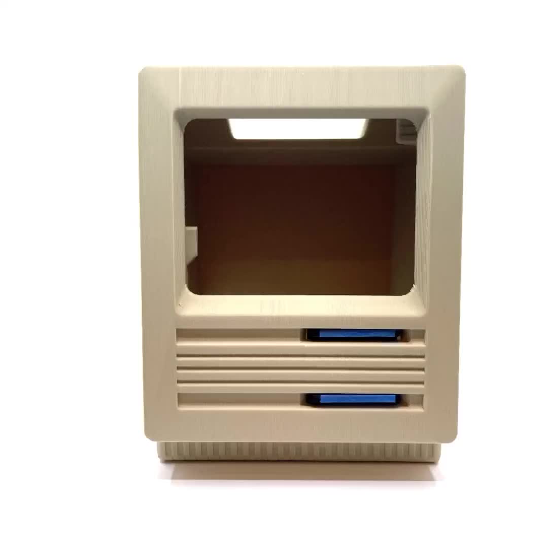 Macintosh plus・SE ケース Macintosh SE / Plus Transformation to Gaming PC - YouTube