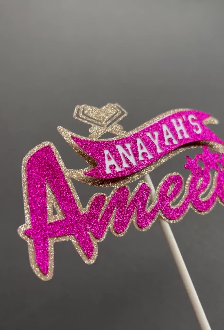 Ameen Ameen Sex Video - Personalized Ameen / Aqiqah / Bismillah Cake Topper - Etsy Hong Kong