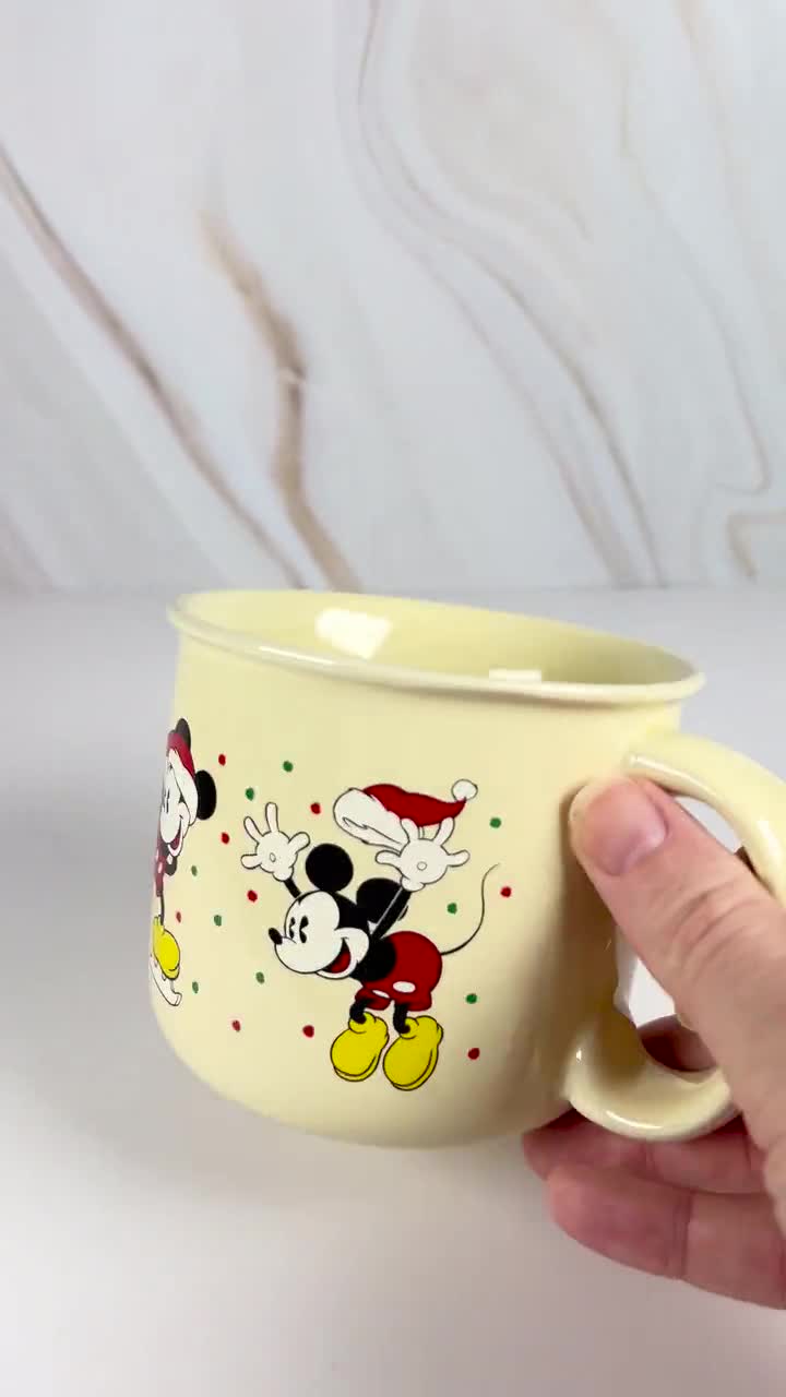 Vintage Hallmark Disney Mickey Mouse Christmas Mug video poster