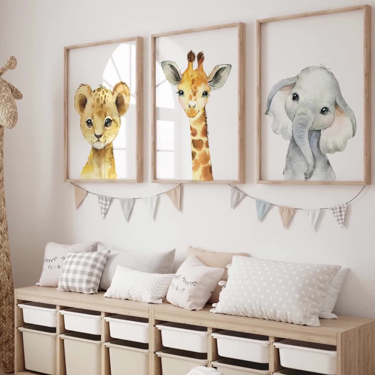 King of the JUNGLE Wall Lettering Nursery/playroom Decor 