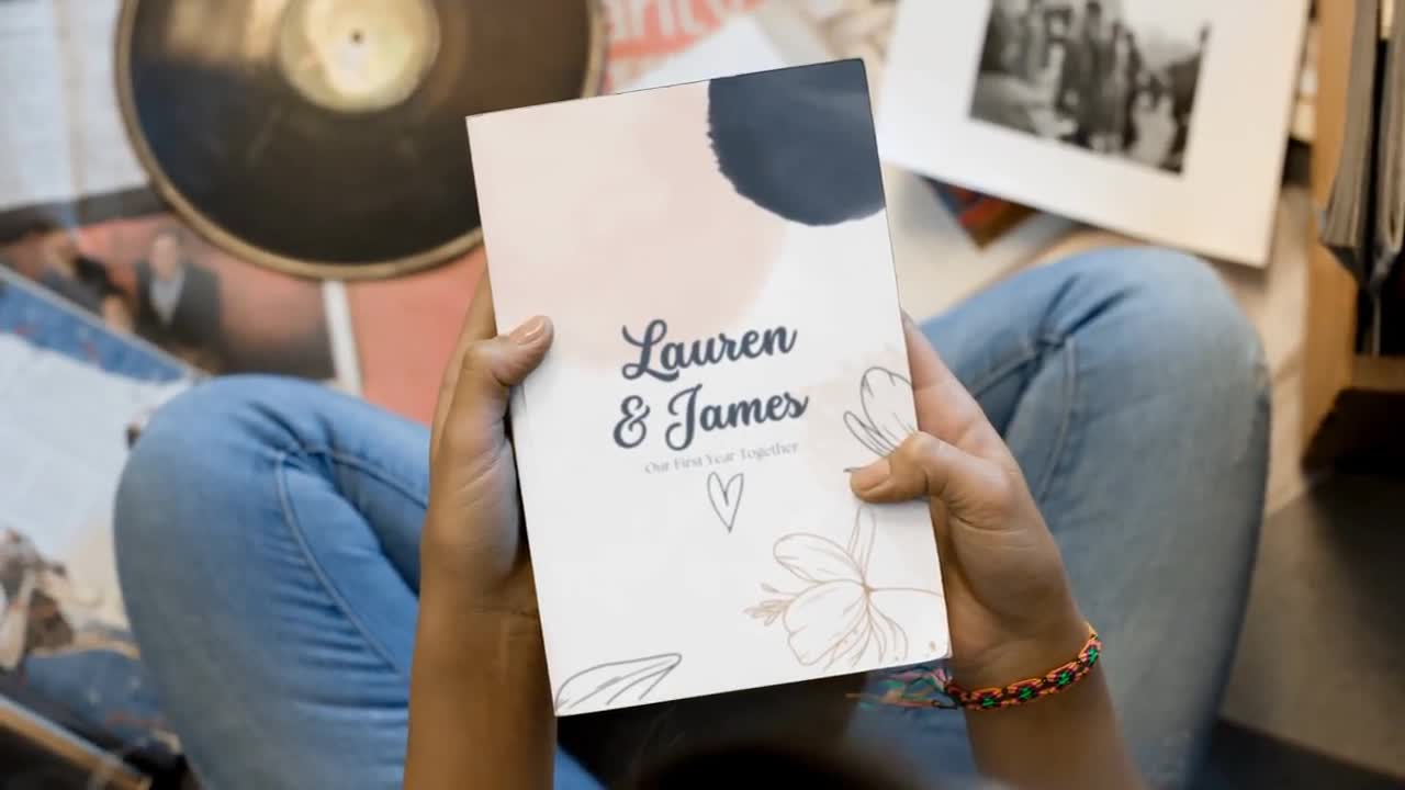 Our First Year Together Book, First Anniversary Gift, Why I Love