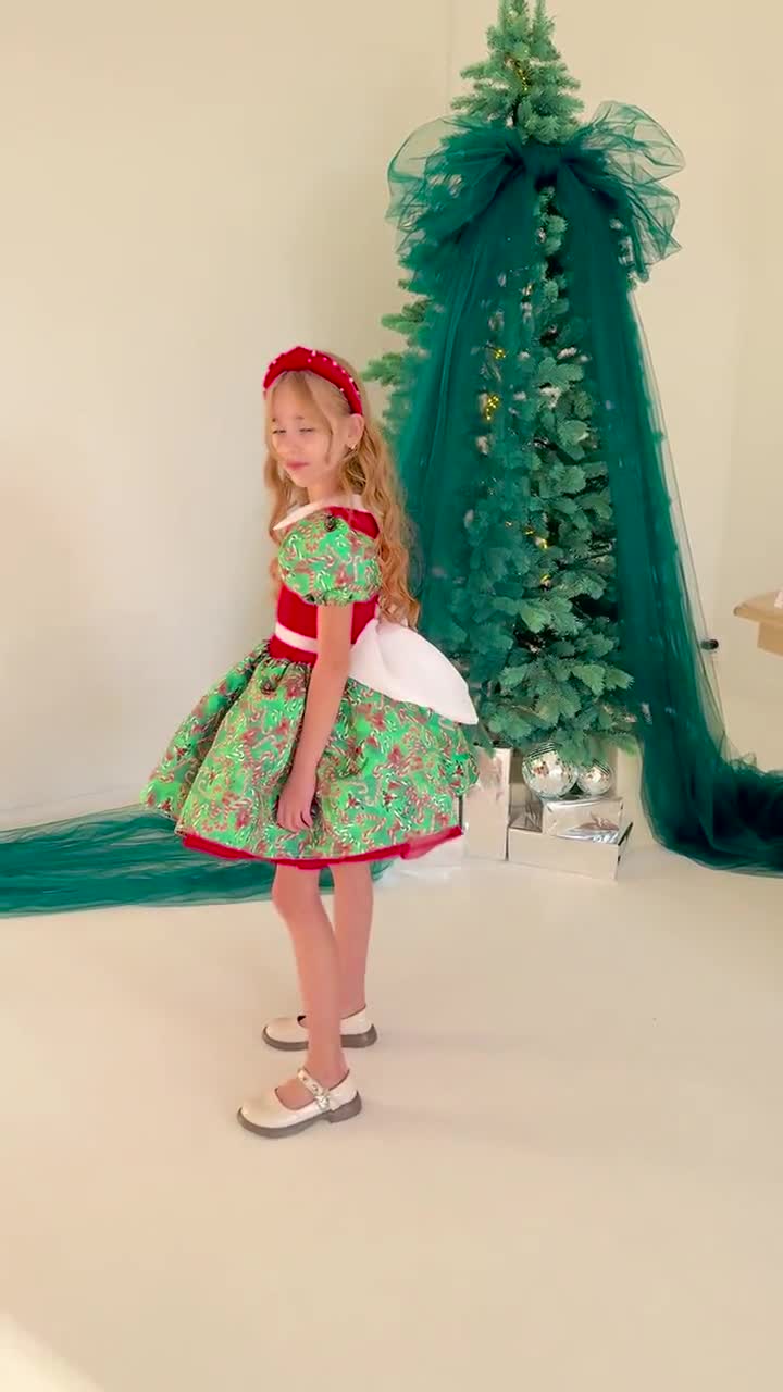 green candy cane dress Adult Holiday Candy Shoppe Tutu Dress: Peppermint Candyland Costume