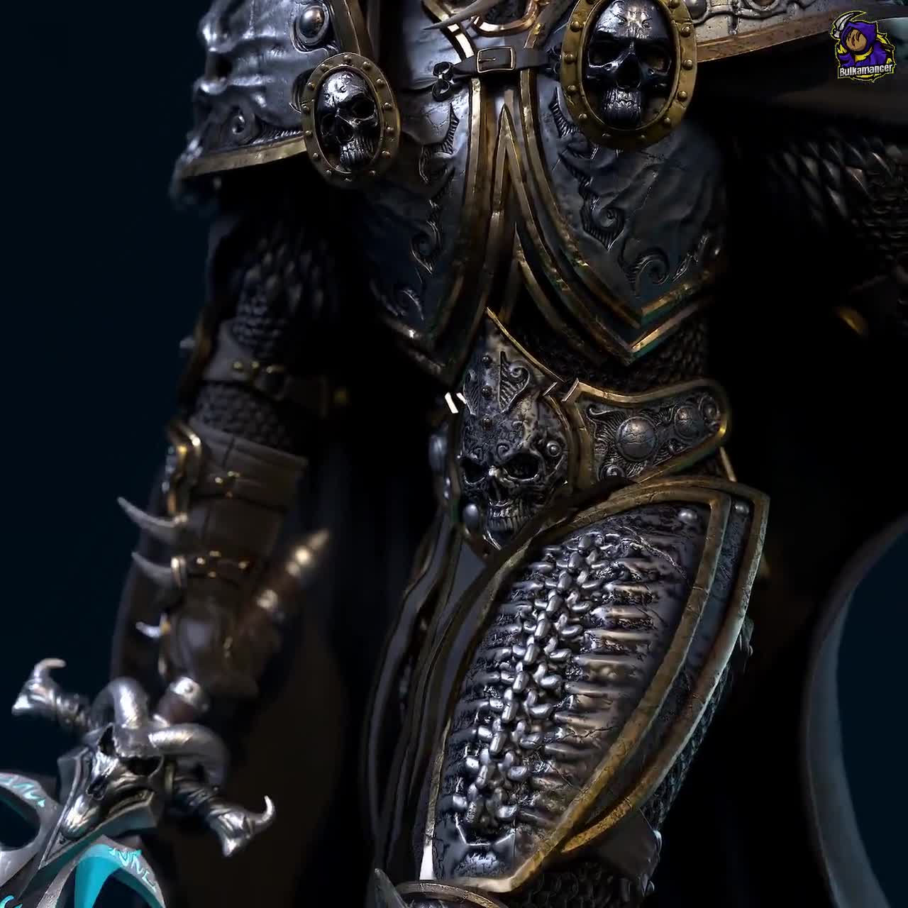 THE LICHKING by [bulkamancer Sculpts] | 284 Mm Figure | 16K 3D